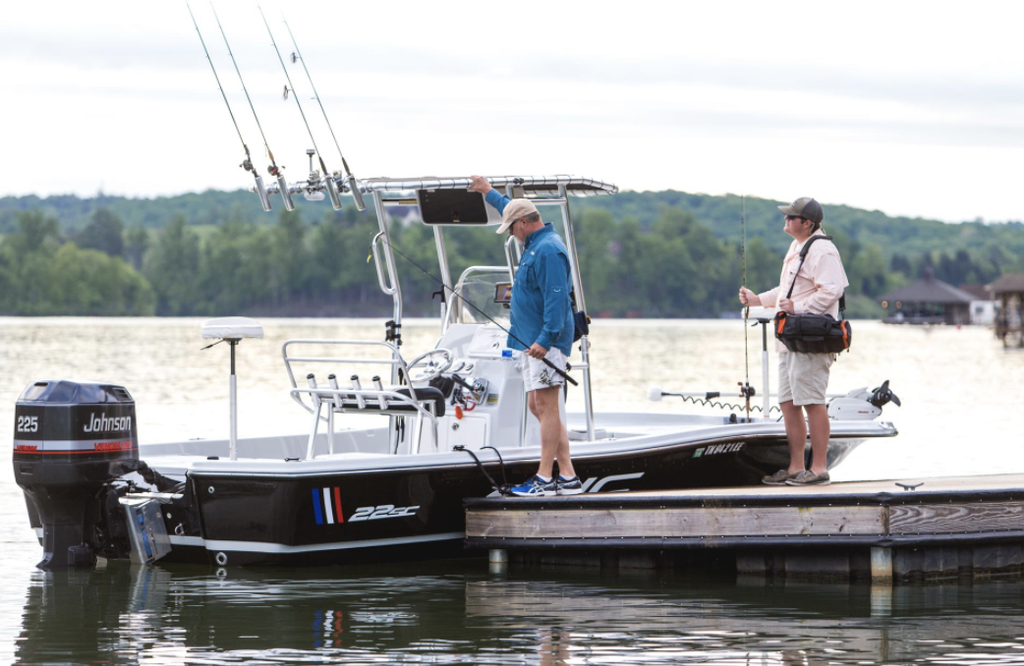 3 Bow Whitewater Bimini Top with Rocket Launcher