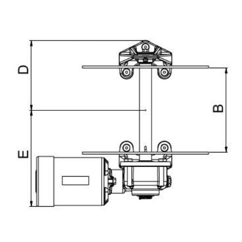 Tasman Winch 6-4 (Incl. 100m 4 mm Rope 10m 6 mm Rope & 10m 6 mm Chain)