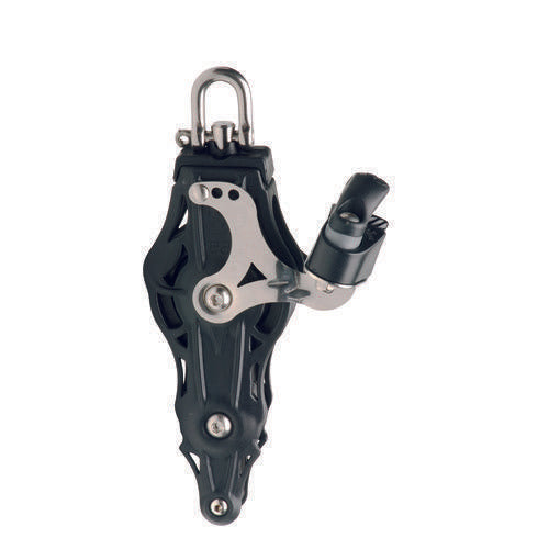 Plain Bearing Fiddle Block Sheave Dia 70mm - Swivel Head w/ Becket & Cam