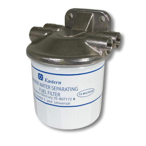 Mercury Fuel Filter - Stainless Steel Head