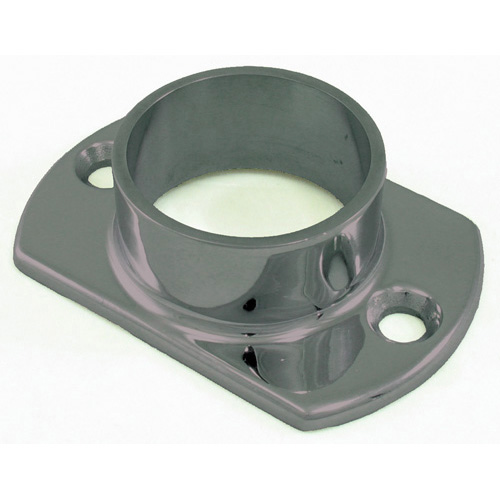 Oblong Mount Flange - Cast Stainless Steel - Tube: 2" - Gauge: 16