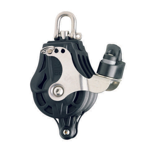 Plain Bearing Triple Block Sheave Dia 45mm - Swivel Head w/ Becket & Cam