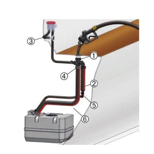 Vetus - Fuel Splash-Stop Type FSA | Arnold's Boat Shop