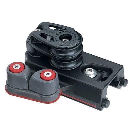 32mm End Control - Double Sheave, Cam Cleat, Set of 2