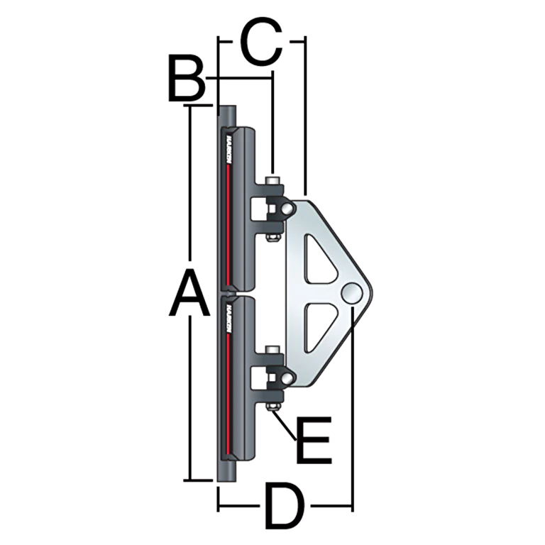 22mm Slider Headboard Car Assembly