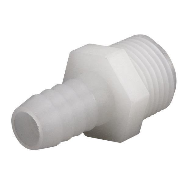 Hose Tail - 1/2" BSP (M) - Tail Dia: 3/8"