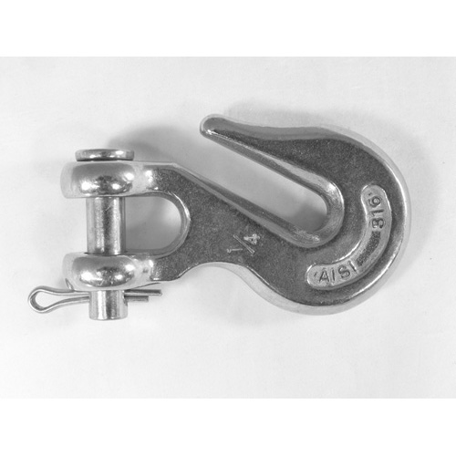 Clevis Grab Hook - Stainless Steel