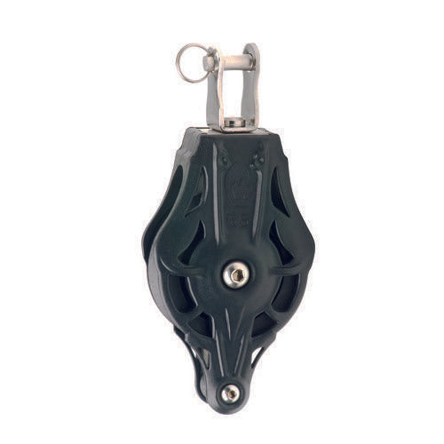 Plain Bearing Single Block Sheave Dia 55mm - Swivel w/ Clevis & Becket