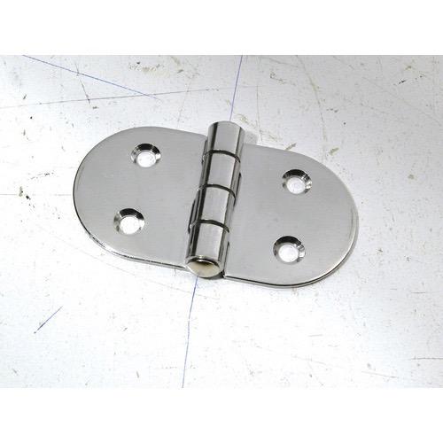 Hinges S/S - Length Flat: 74mm - Width: 41mm - Split: 37/37mm