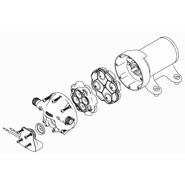 Pump Head Repair Kit suits 2088 Series Standard