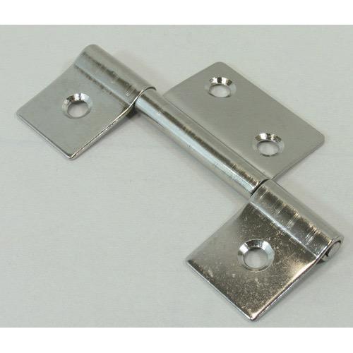 Non Mortise Butt Hinge - Stainless Steel - 86 x 51 x 7mm