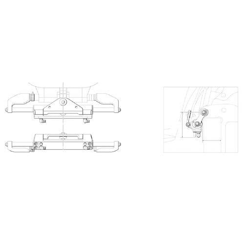 Cylinder Tournament 2 Front mount C/W Single Engine Hardware Kit