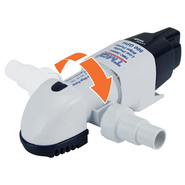 12V Low Profile Electric Bilge Pump