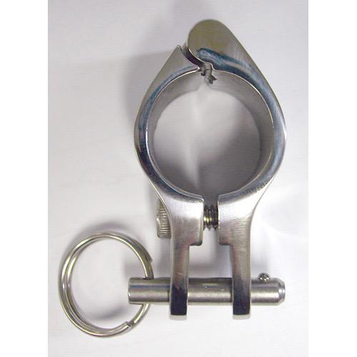 Canopy Bow Knuckle - Stainless Steel Split Open