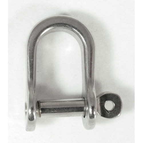 Standard 'D' Shackle - Pressed Stainless Steel