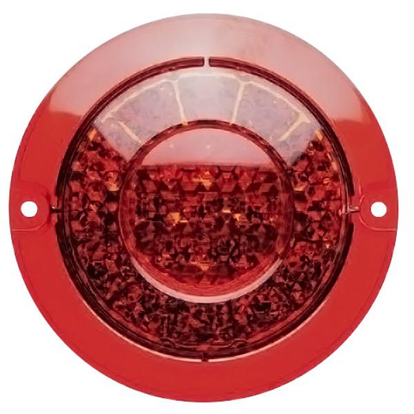 10-30V LED Trailer Light - 134mm Round Recessed