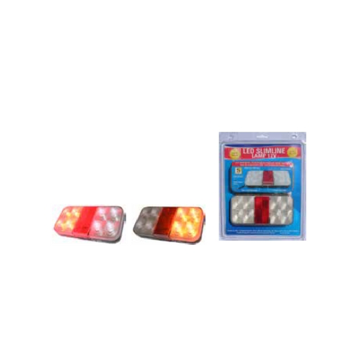 Slimline LED Trailer Light Set - Submersible