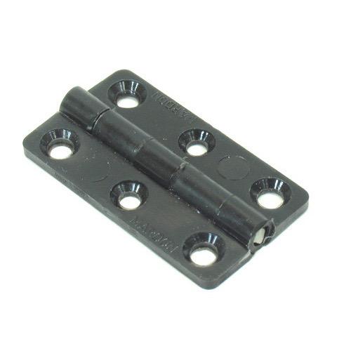 Butt Hinges - Nylon - Black - Length: 89mm - Width: 50mm