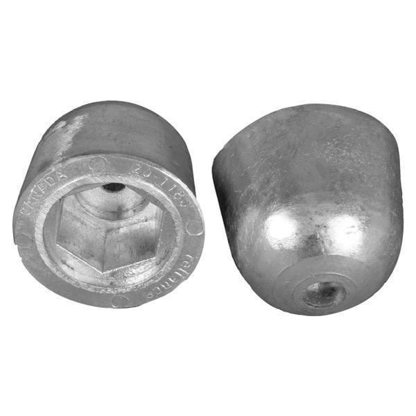 Side Power Zinc Engine Anode - To suit models: SP125Ti, 125T, SP155Tci,155Tc, SP200Tci, 200Tc, SP220Tc, SP240Tci, 15HP (20150), SP285Tci,285Tc, 20HP (2200)